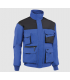 Chaqueta multibolsillos Negro / Azulina