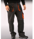 Pantalón multibolsillos Negro / Gris / Naranja