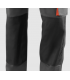 Pantalón multibolsillos Negro / Gris / Naranja