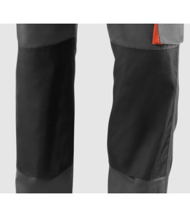 Pantalón multibolsillos Negro / Gris / Naranja