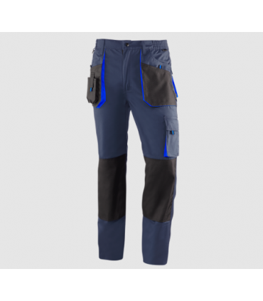 Pantalón multibolsillos Negro / Azul marino