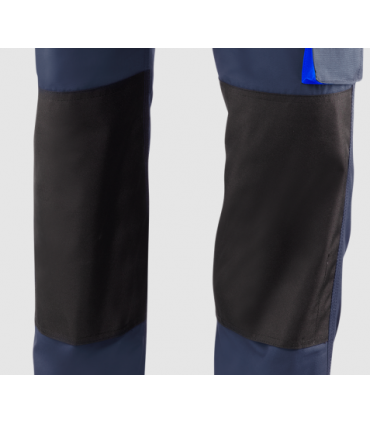 Pantalón multibolsillos Negro / Azul marino