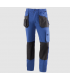 Pantalón multibolsillos Negro / Azulina