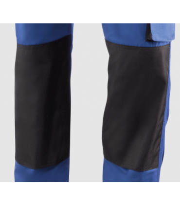 Pantalón multibolsillos Negro / Azulina