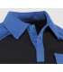 Polo de manga corta Negro / Azulina
