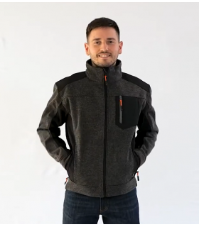 Chaqueta de tejido cortavientos triple capa con membrana TPU