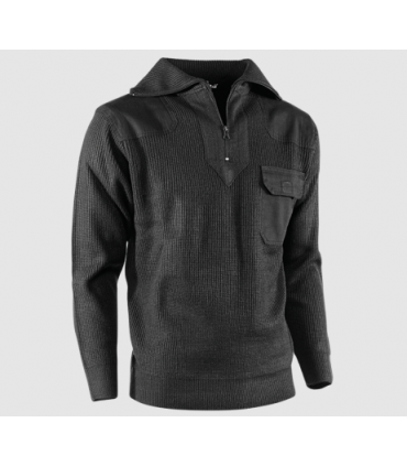 Jersey con refuerzos Negro