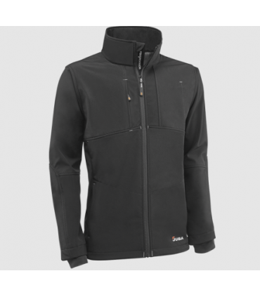 Chaqueta cortavientos con forro micro polar interior y membrana TPU