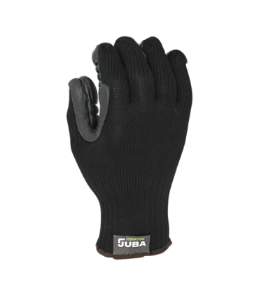 Guante de poliéster recubierto de refuerzos de espuma de látex ANTIVIBRACIÓN