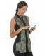 Casaca s/mangas microfibra 'camuflaje'