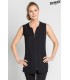 Chaqueta negra simple low cost