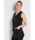 Chaqueta negra simple low cost
