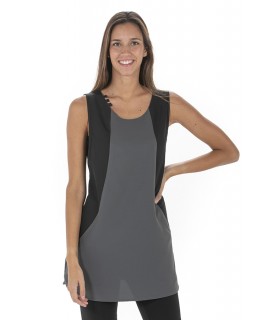 Estola gris microfibra soft