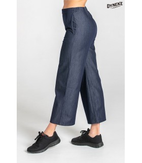 Pantalón culotte tejano