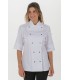 Chaqueta cocinera blanca manga 3/4