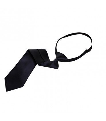 CORBATA SATINADA CON NUDO