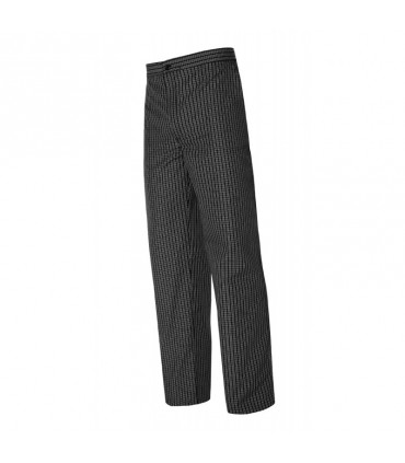 PANTALÓN CUADROS CONFORT FIT CUADROS NEGRO