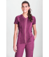 CASACA MUJER MANGA CORTA ESCOTE V CIERRE CON CREMALLERA PREMIUM NATURA® STRETCH