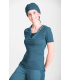 CAMISETA MUJER MANGA CORTA ESCOTE BUSTIER PREMIUM NATURA® STRETCH