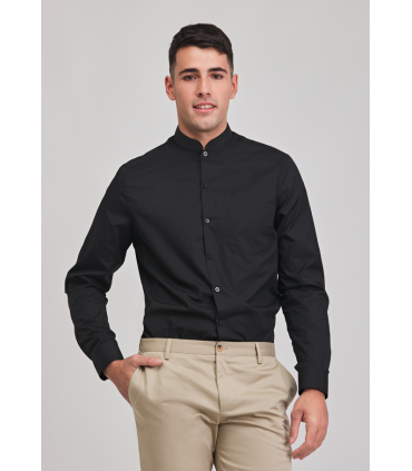 CAMISA HOMBRE M/L MAO POPELÍN